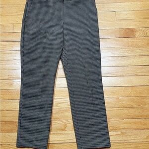 Men's Black and Gray Checkered Pants